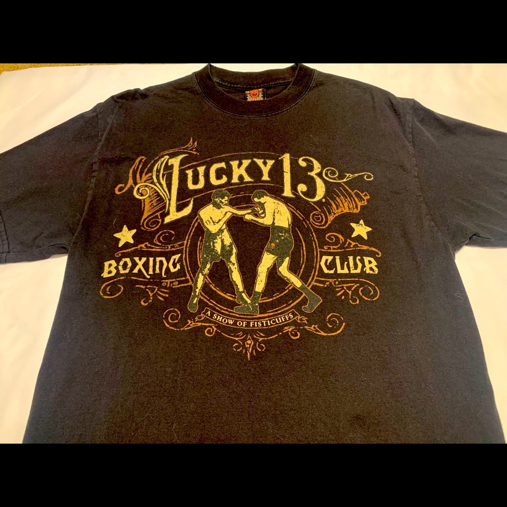 Men’s Lucky 13 Tee Shirt Large